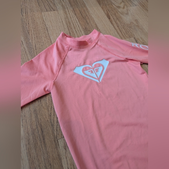Sz 8 Kids Rash Guarda Roxy - Picture 1 of 4